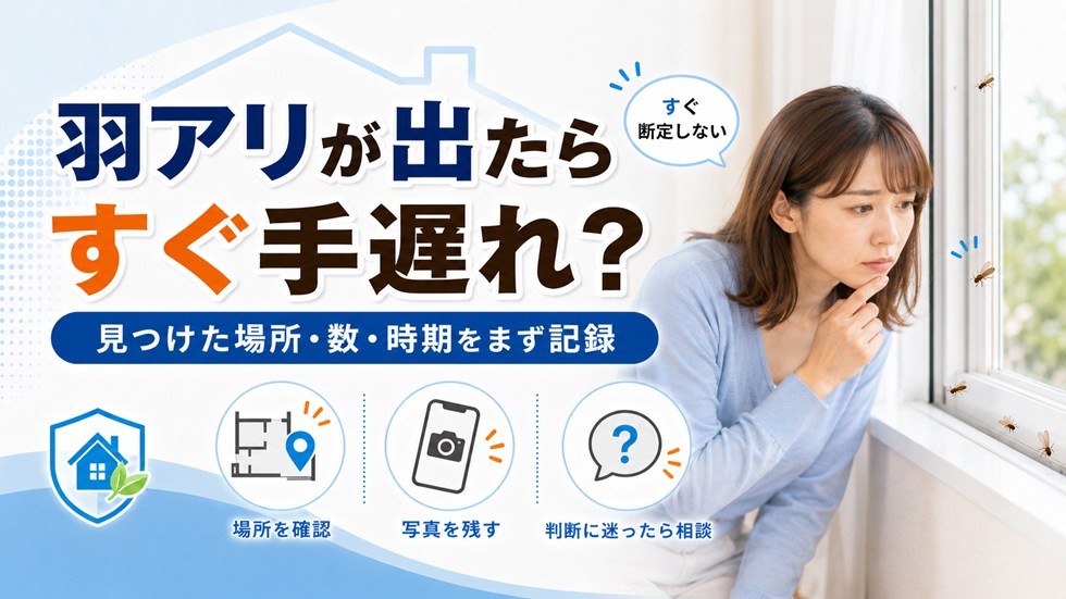 シロアリを放置すると何年で手遅れになる？